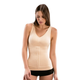 Женская стягивающая майка для коррекции фигуры Slim Comfy XL/XXL Beige - изображение 1