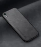 Кожаный чехол XnE iPhone XR с металлической вставкой Black (34648-2B) - изображение 1