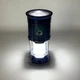 Фонарь светодиодный аккумуляторный кемпинговый с солнечной панелью 1W+6LED, переносная портативная складная лампа с функцией Power Bank для дома, дачи, рыбалки и походов Синий, CLS-5800T-Blue - изображение 4