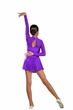 Бейсик для бальных танцев Dance&Sport 9306 бифлекс L/128-134 Фиолетовый - изображение 2