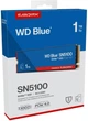 Диск SSD Western Digital Blue SN5100 1 TB M.2 2280 NVMe PCIe 4.0 x4 QLC 3D NAND (619659222840) - зображення 2