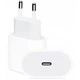 Комплект быстрой зарядки 20w для Apple iPhone / iPad, Сетевое зарядное устройство (Type-C) 20ватт USB-C Power Adapter, Кабель зарядки USB-C to Lightning 1м A1630 - изображение 3