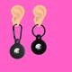 Чехол брелок для Apple AirTag с карабином Silicone Black, Dark Gray Kayfovo BDG2 Комплект из 2 шт - изображение 2
