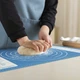 Коврик для теста антипригарный коврик кондитерский силиконовый коврик для кухни коврик для формовки и выпечки теста коврик для раскачки теста 60х40 см kayfovo MT-23 - изображение 4