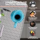 Коврик для сушки посуды Коврик силиконовый антискользящий сушилка подкладка для посуды защитный рельефный кухонный под посуду 50 х 40 см серебристый kayfovo SS-3 - изображение 2