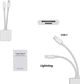 Перехідник для Iphone Lightning на USB-C SD/TF Card Reader адаптер для USB-C на картридер SD Card Kayfovo YO 22 - зображення 2