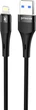 Кабель Proove Light Silicone Plus USB to Lightning 2.4A 1 м Black (632520001) - зображення 1