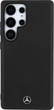 Etui plecki Mercedes Leather Debossed Lines MagSafe do Samsung Galaxy S25 Ultra Black (3666339423841) - obraz 3