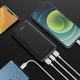 Powerbank VEGER W1065 10000 mAh 10W USB-C 2xUSB-A Black (W1065.black) - obraz 5