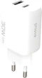 Сетевое зарядное устройство для Proove Silicone Power 2 30W (Type-C+USB) White (643680003) - изображение 1