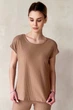 Жіноча футболка з коротким рукавом LadyLike 40 Бежевий (ll2142870084341) - изображение 1