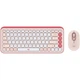 Комплект бездротовий (клавіатура, миша) Logitech Pop Icon Combo Rose (920-013142) Рожевий 31873 - изображение 1