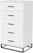 Комод Art in Head 600 Ascet 600x1080x425 Белый бриллиант (AS05010000030) - изображение 1