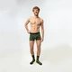 Чоловічі анатомічні боксери Intimate 2.1 Black Series, Christmas Bites 3XL BSO180-13CB - изображение 2