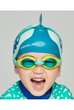 Шапка для плавания Speedo зеленая детская силиконовая шапочка для бассейна защита волос от хлора - изображение 2