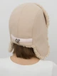 Шапка женская VILSS Inverno Cashmere Ram VLU-2502-06-03 55-58 Лен/Светло-бежевый - изображение 2