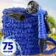 Шланг садовий поливальний 75 м X-hose, що подовжується при надходженні води, пластиковий синій - зображення 2