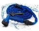 Шланг садовый поливочный 15 м X-hose удлиняющийся при поступлении воды, пластиковый синий - изображение 5
