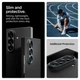 Чохол Spigen AirSkin Aramid для Samsung Galaxy Fold 7 Black (ACS09555) - зображення 4