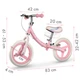 Rowerek biegowy Ricokids Fun Adventure Różowy (5903890630317) - obraz 6