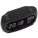 Годинник-будильник Adler AD 1186 black, LED, температура, вологість - зображення 5