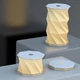 Розкладна настільна лампа портативна Brille Paper Lamp бездротова, з регулюванням яскравості - зображення 4
