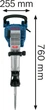 Młot wyburzeniowy Bosch Professional Heavy Duty GSH 16-28 0611335000 (3165140410274) - obraz 5