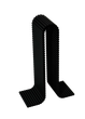Підставка для навушників з пластику Arc Black - изображение 1