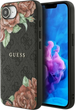 Панель Guess 4G Flowers Print with MagSafe для Apple iPhone 16e Black (GUHMPSE4P4ROPEMCK) - зображення 1
