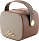 Głośnik przenośny Guess Speaker mini Script Logo with Strap Brown (3666339170196) - obraz 2