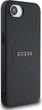 Панель Guess Grained Gold Ring with MagSafe для Apple iPhone 16e Black (GUHMPSE4PGHSMMK) - зображення 3