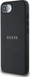 Панель Guess Grained Gold Ring with MagSafe для Apple iPhone 16e Black (GUHMPSE4PGHSMMK) - зображення 4