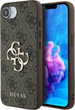 Панель Guess 4G Big Metal Logo для Apple iPhone 16e Brown (GUHCPSE44GMGBR) - зображення 1