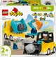 Конструктор LEGO DUPLO Town 3-в-1 Строительная техника 22 детали (10475) - изображение 1