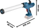 Pistolet do uszczelniaczy akumulatorowy Bosch Professional GCG 18V-600 06019C4001 (3165140708920) - obraz 2
