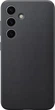 Чехол противоударный кожаный Vegan Leather Case для Samsung Galaxy S24 (6.2") Black SM-S921 - изображение 1
