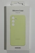 Чехол противоударный силиконовый Silicone Case для Samsung Galaxy S24 (S921) Light Green SM- S921 - изображение 2