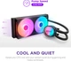 Система жидкостного охлаждения NZXT Kraken Core 360 Black with RGB fans Single Frame (RL-KR36C-B1) - изображение 9