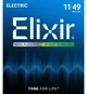 Струны для электрогитары Elixir 19102 Optiweb Nickel Plated Steel 11/49 - изображение 1