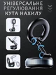 Автомобильный держатель телефона MahnetIc с магнитным кольцом, вакуумной присоской и поворотом 360°, MagSafe-совместимый для блоггеров для съемки видео и фото контента - изображение 3