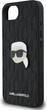 Панель Karl Lagerfeld Monogram Karl Head Pin для Apple iPhone 16e Black (KLHCPSE4PGKLKIPK) - зображення 6