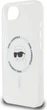 Панель Karl Lagerfeld IML Metal Karl Head with MagSafe для Apple iPhone 16e White (KLHMPSE4HLSKIH) - зображення 6