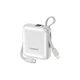 Повербанк 10000 mAh 22.5W Foneng PX115 с LED дисплеем и быстрой зарядкой PD/QC USB-C порт встроенный кабель Type-C lightning универсальный мощный портативный повер банк 10 000 power bank павербанк для телефона iPhone Samsung роутера планшета Silver - изображение 11