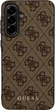 Панель Guess 4G Metal Gold Logo для Samsung Galaxy A36 Brown (GUHCSA36G4GFBR) - зображення 1