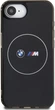 Etui plecki BMW IML Metal White Circle with MagSafe do Apple iPhone 16e Black (BMHMPSE424HBMKH) - obraz 2