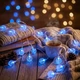 LED-гірлянда UFT Міні-лампочки для дому та свята сині прозорі - зображення 1