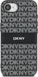Панель DKNY Repeat Texture Pattern with Tonal Stripe для Apple iPhone 16e Black (3666339453978) - зображення 2