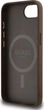 Etui plecki Guess 4G Round Patch Classic Logo with MagSafe do Apple iPhone 16e Brown (3666339454043) - obraz 7