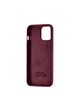Чехол для iPhone 15 силиконовый Soft-touch Silicone Case Full Size (AA) Plum - изображение 2