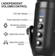 Студійний USB-мікрофон MU900 Plug&Play для стримінгу, запису, онлайн-уроків Black - зображення 8